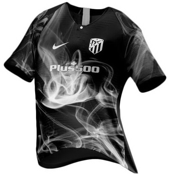 EA Sport Maillot Football Atletico Madrid 2018-19 Noir